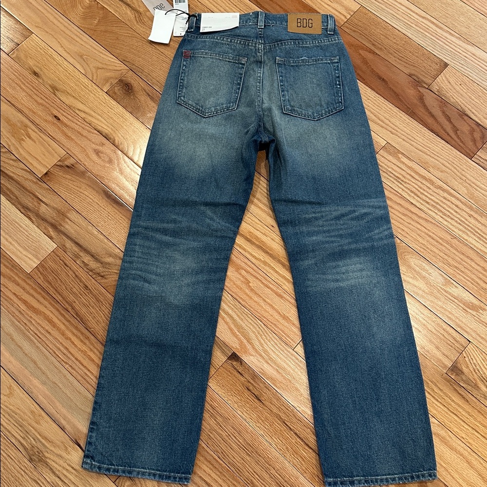 Urban Outfitters BDG Classic Blue Women's Cowboy Jeans 100% Cotton NWT 27/4 - Picture 6 of 7